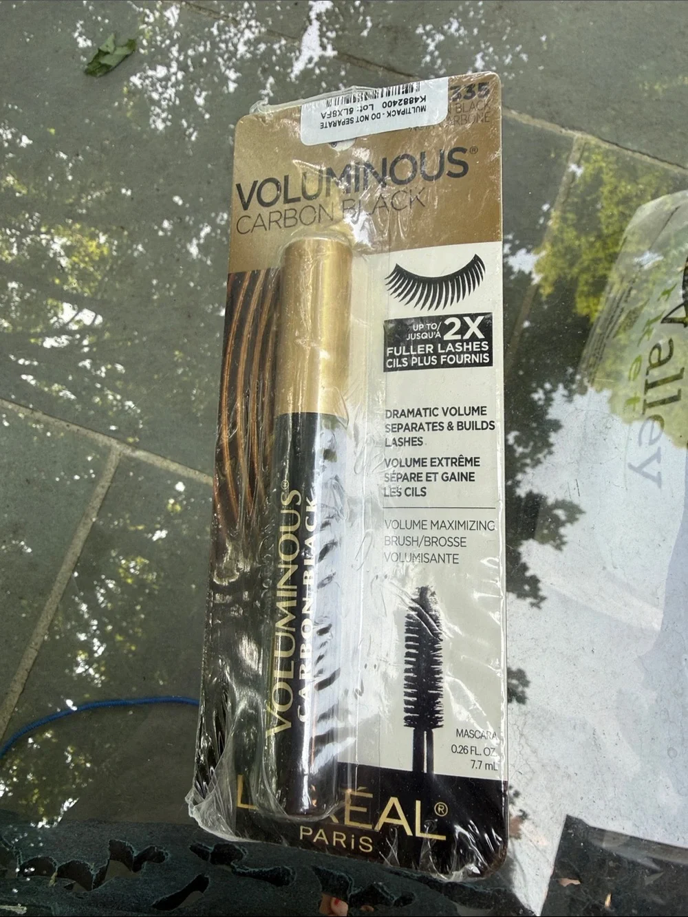 L'Oreal Paris Voluminous Carbon Black Mascara - Black (2 pack)